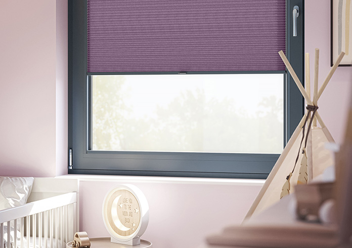 Obscura, Berry - Stick Fit Honeycomb Blind - Image 5